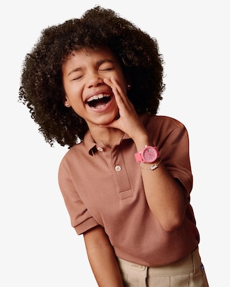 Orologio da bambini Lacoste.12.12 con cinturino rosa in silicone