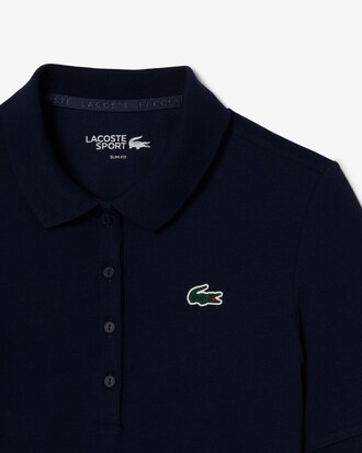 Polo da golf slim fit con termoregolazione