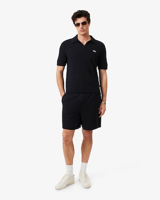Shorts in maglia boucl&eacute;