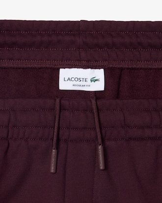 Shorts in tessuto felpato