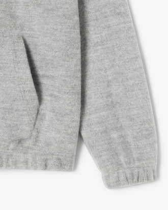 Felpa con cappuccio e ricamo tradizionale