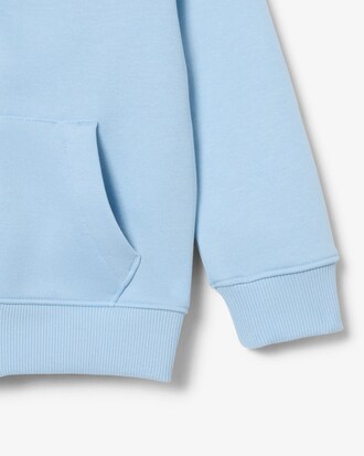 Felpa con zip unisex in tessuto felpato spazzolato