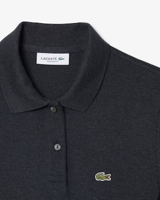 Polo regular fit in morbido petit piqu&eacute;