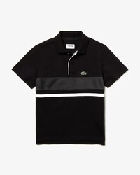 Polo da tennis da bambino in cotone ultra leggero con inserto a rete Lacoste SPORT