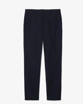 Pantaloni chino regular fit in twill di cotone