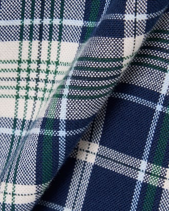Camicia con motivo scozzese in cotone Oxford