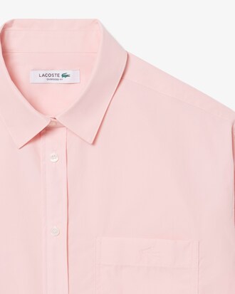 Camicia oversize in popeline di cotone