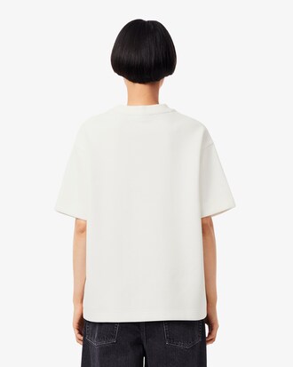 T-shirt oversize double face in piqué
