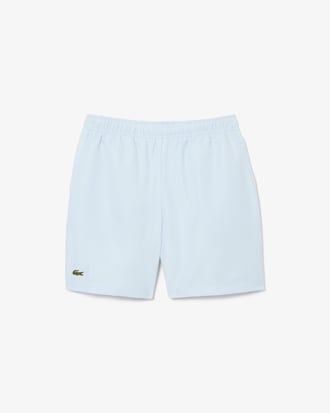 Shorts sportivi in taffetà a rombi