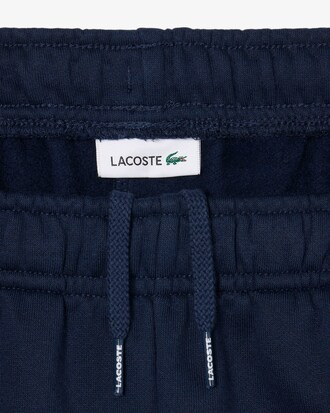 Shorts in tessuto felpato