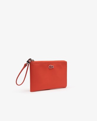 Pochette con zip L.12.12 Concept tinta unita