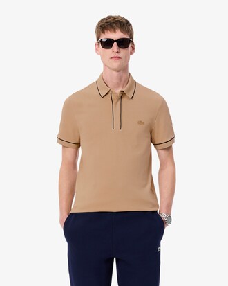 Polo regular fit in piqué elasticizzato Paris