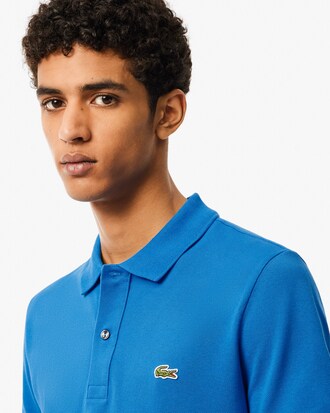 Polo slim fit in piqué L.12.12