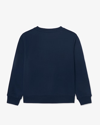 Felpa girocollo in tessuto felpato unisex