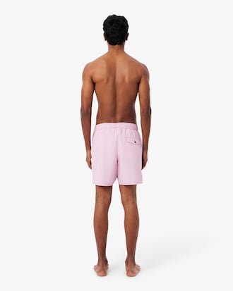 Boxer mare midi con monogramma stampato