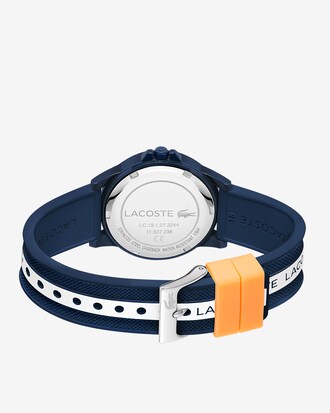 Orologio a 3 lancette Rider blu con cinturino in silicone