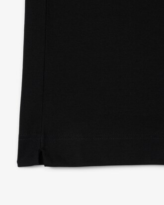 Polo Paris classic fit ricamata con collo aperto