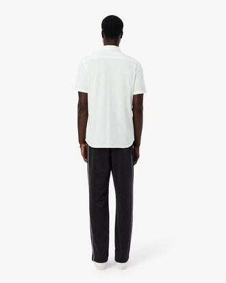 Pantaloni della tuta in piqu&eacute; con bordo