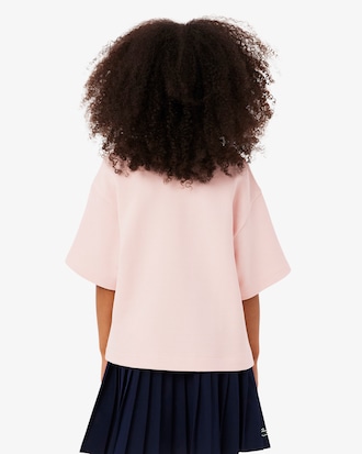 Polo oversize in piqu&eacute;   