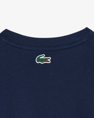 T-shirt oversize con stemma Tennis Heritage