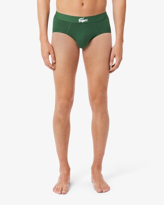 Set di 3 slip in jersey elasticizzato