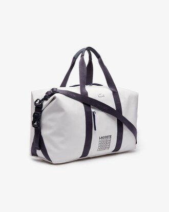 Borsa weekend L.12.12 Concept con scritta Lacoste da uomo