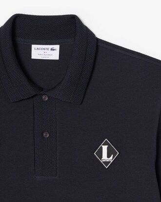 Polo realizzata in Francia classic fit con stemma