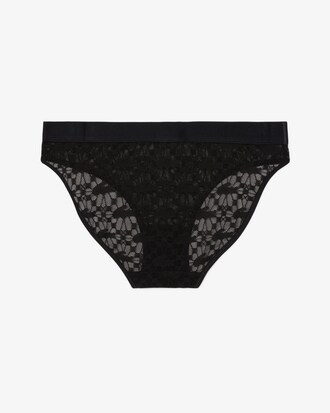 Slip in mesh con logo in vita