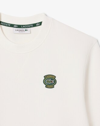 Felpa girocollo con marchio