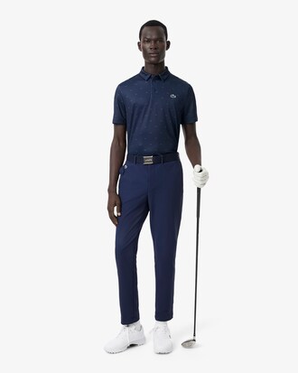 Polo da golf stampata regular fit