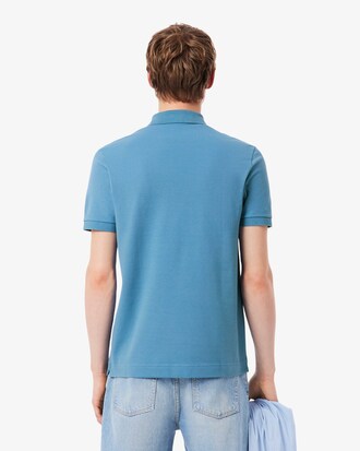 Polo regular fit in piqu&eacute; elasticizzato Paris