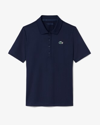 Polo da golf slim fit elasticizzata UV Protect