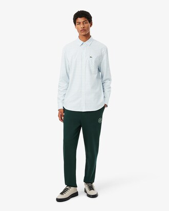 Pantaloni della tuta in cotone con stemma tennis