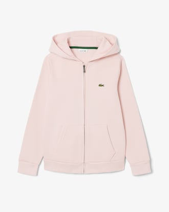 Felpa unisex con cappuccio e zip