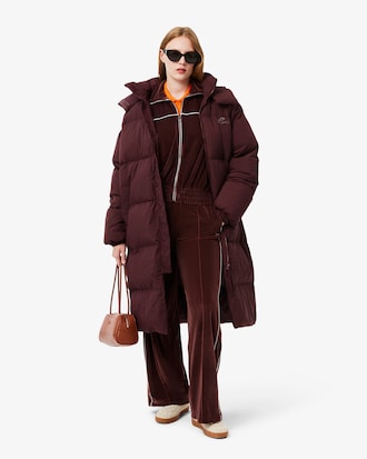 Piumino lungo oversize
