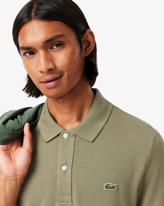 Polo slim fit in piqué L.12.12