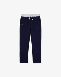 Pantaloni della tuta da bambino in cotone con vita color block