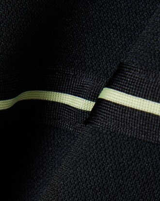 Polo in piqu&eacute; Ultra Dry a righe con marchio