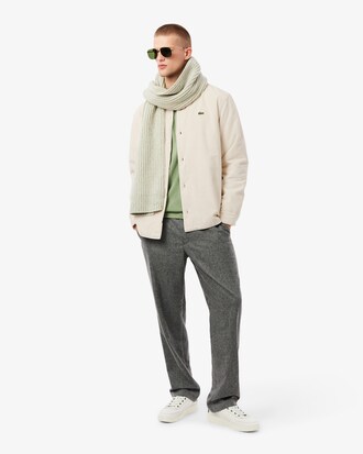 Overshirt in velluto a coste oversize