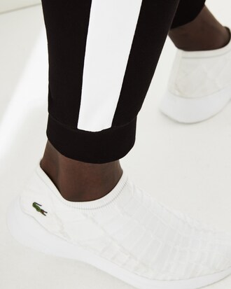 Pantaloni sportivi da tennis da uomo in pile bicolore Lacoste SPORT