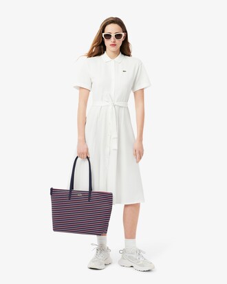 Shopping bag a righe L.12.12 Concept