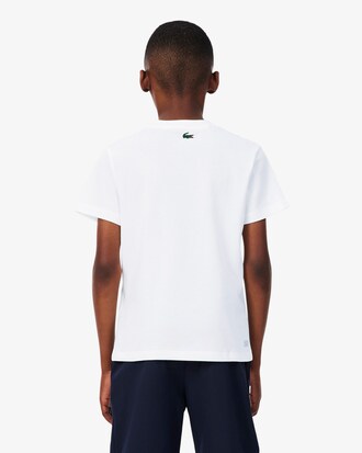 T-shirt sportiva unisex in jersey con stampa