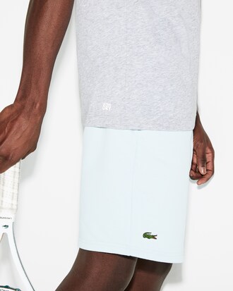 T-shirt da tennis da uomo in jersey tecnico con stampa e collo rotondo Lacoste SPORT