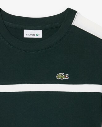 T-shirt in cotone colorblock