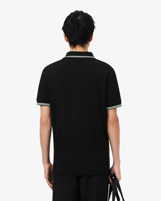 Polo L.12.12 regular fit con bordo in risalto