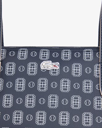 Borsa tote grande con stampa L.12.12 Concept