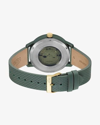 Orologio automatico in pelle Lacoste.12.12