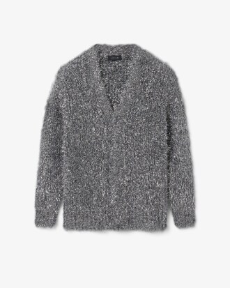 Cardigan in maglia lurex Runway