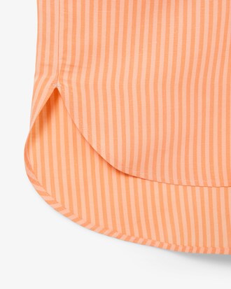 Chemisier oversize in misto lino