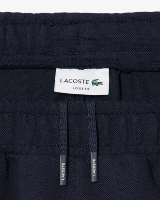 Pantaloni della tuta in piqu&eacute; con stemma